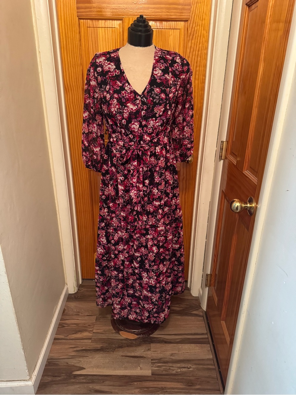Isabel Maternity Flower Dress